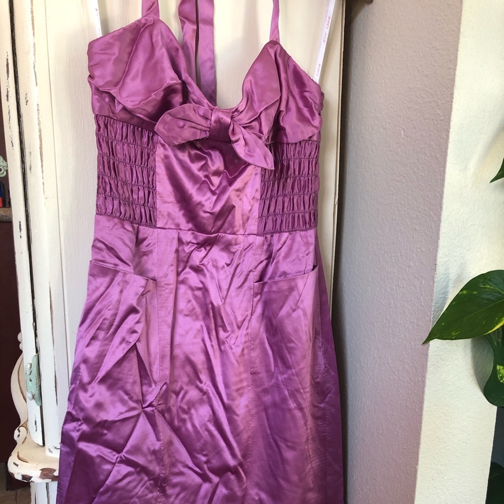 Betsey Johnson Halter sheath dress